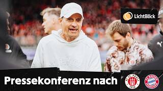 Die Pressekonferenz Nach Dem Spiel Gegen Den Fc Bayern München