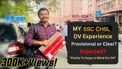 SSC CHSL 2024 | FINAL RESULT | DOCUMENT VERIFICATION | CASTE CERTIFICATE ISSUE | POST PREFERENCE