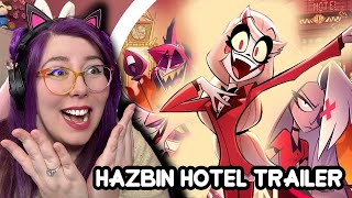 Hazbin Hotel Season 1 Trailer REACTION - Zamber Reacts