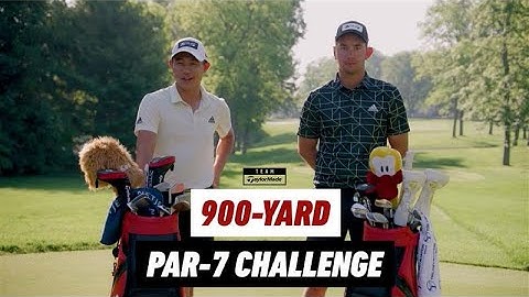 Collin Morikawa vs. Lucas Herbert 900-YARD Par-7 Challenge | TaylorMade Golf