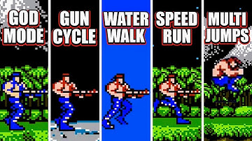 Funny & Amazing Cheat Codes - Contra NES