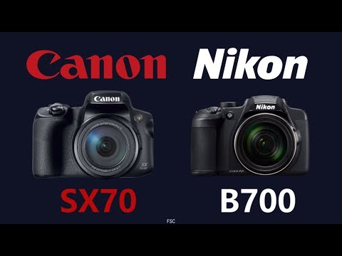 Canon PowerShot SX70 HS vs Nikon Coolpix B700