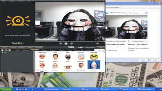 Splitcam Webcam Effect Video Billy The Saw Mask