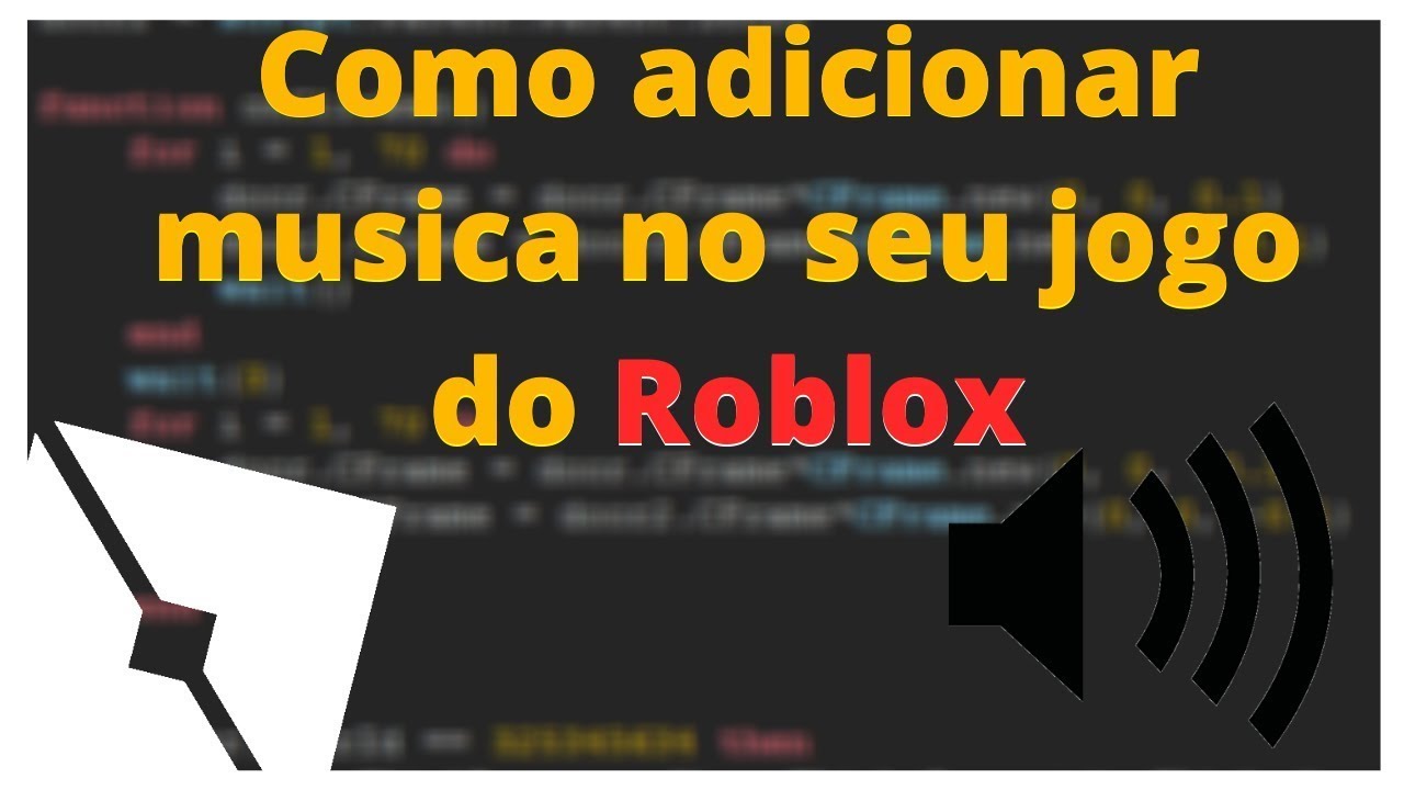 DOIS MÉTODOS PARA COLOCAR MÚSICA NO ROBLOX STUDIO 🎶 