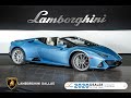 2020 Lamborghini Huracan EVO Spyder Blu Aegir LT1399