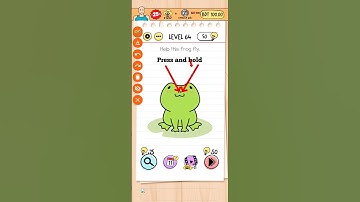 Brain Test Level 64 - Help this frog fly #braintest #braintestlevel64 #braintestsolution