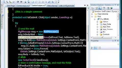 Visual Studio.Net Tips - Video Series2
