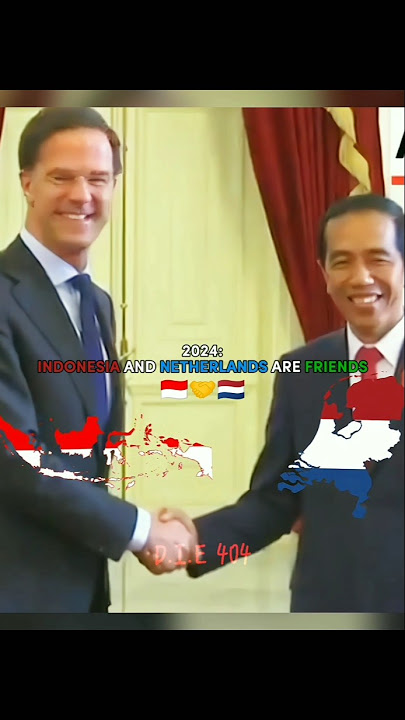 Hubungan Indonesia dan Belanda Dulu dan Sekarang #sejarah #indonesia #belanda #perang #edit
