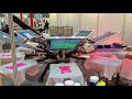 NS808-MR 8 color screen printing machine working video