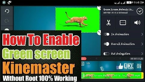 How to get video layer option(Chroma key) In Kinemaster 100% Working (No Root ..!!!)