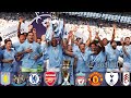Manchester City Road To Victory English Premier League 2024 All Goals Arabic Commentary HD 