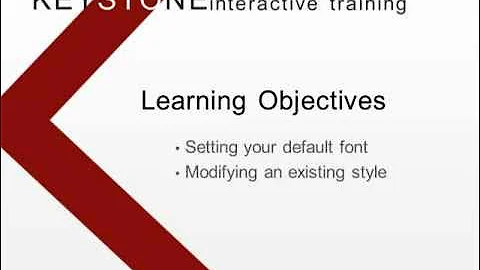 Default Font in Word 2010