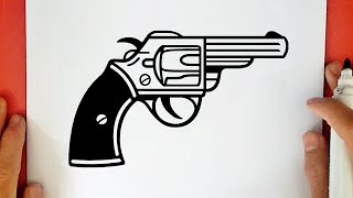HOW TO DRAW A REVOLVER