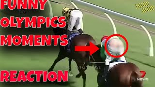 REACTION!!! 20 FUNNIEST OLYMPIC FAILS