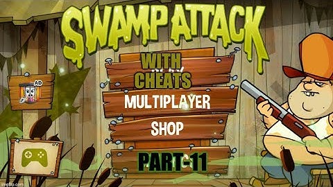 Playing Swamp Attack -Pt.11 | All Unlocked & Buy Everything | Home Defence Game | Hack Mod | Offline