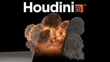 Explosion (GPU) Houdini + Manrta.  Test