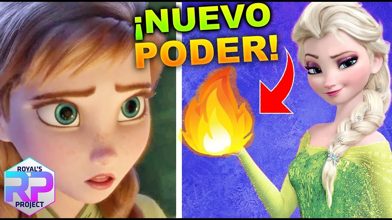  Frozen 2. Los cuatro elementos: Con una bola de hojas