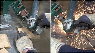 Angle Grinder stand (graded and skid) DIY
