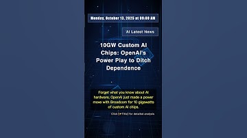 🧐👉 10GW Custom AI Chips: OpenAI