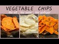 How vegetable chips are made | How to make vegetable chips | Crispy Chips Recipe in 3 Tasty Flavors