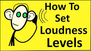 How To Set Precise Audio  Loudness Levels for Podcast and Video