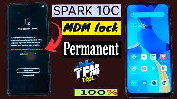TECNO BF7 MDM PERMANENTLY REMOVE #Tecno Spark Go 2023 100OK TFM TOOL