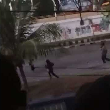 Belum pernah di publikasi kan detik detik tsunami jembatan 4 palu 28 september 2018