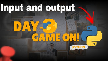 Python Input & Output Explained Smarter Than Your College Teacher 😎🔥 Day-3