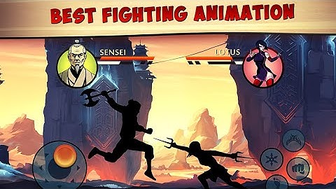 Shadow Fight  2 - Official Intro Cinematic || Only Composite Sword  Vs  BOSSES / Android Gameplay