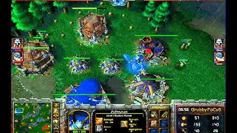 [2010 GF]Warcraft : Group A -  Grubby(NL) vs FoCuS (KR) /English