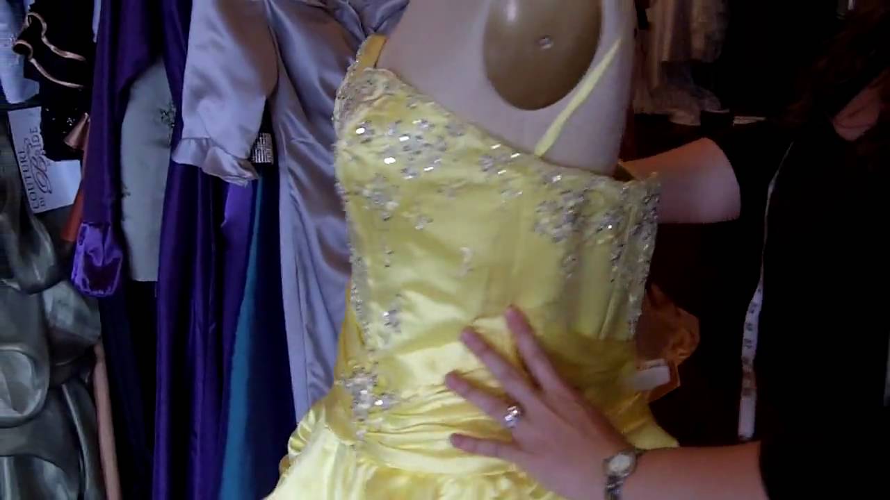 Yellow Wedding Dress from weddingdressfantasy.com - YouTube WeddingDressFantasy.com