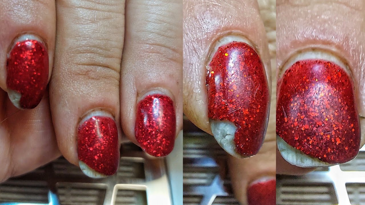 ногти сходит лак