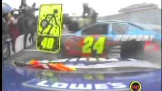 2003 Sylvania 300 - Pit Road Accident