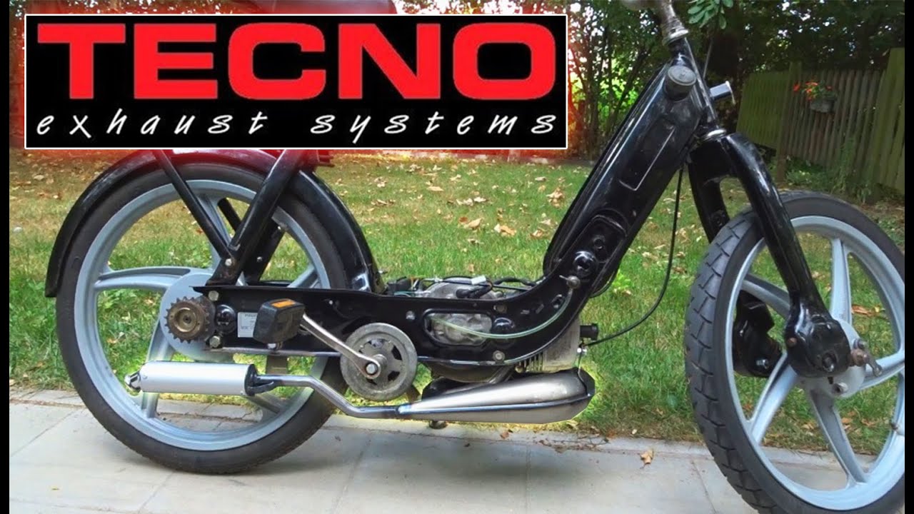 Exhaust - Vespa Piaggio Ciao 65CC - YouTube