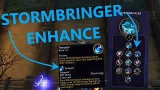 THE STORM BUILD IS BACK! | Stormbringer Enhance First Impressions!