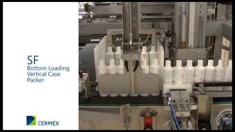 Bottom loading vertical case packer : SF