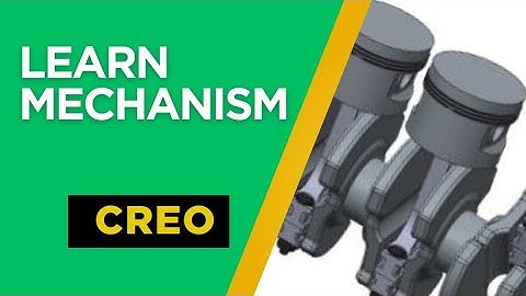 How to run a mechanism in | PTC CREO Parametric 7.0 | Beginner tutorial guide to Kinematic Analysis