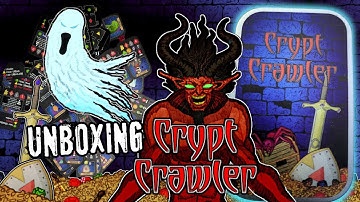 Crypt Crawler Unboxing: Solo Dungeon Crawler - First Impressions