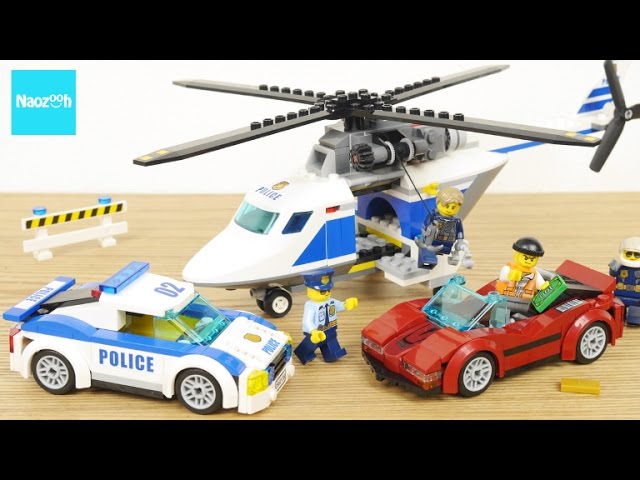 レゴ シティ ポリスヘリコプターとポリスカー 60138 ／LEGO CITY, LEGO City Police High-Speed Chase  60138