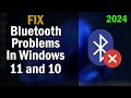 How to Fix Bluetooth Problems in Windows 11 and 10 (No Bluetooth in Device Manager) [SOLVED]