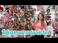 IDEAS PARA DECORAR TU ÁRBOL🎄NAVIDEÑO // COLORES, LISTONES, ORNAMENTOS DE CHRISTMAS PALACE