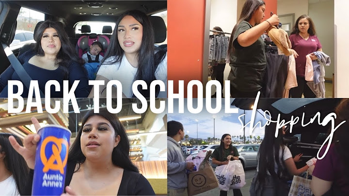 TAKING MY SIBLINGS BACK TO SCHOOL SHOPPING ♡ MALL DAY WITH THE FAM, SISTER TALKS + MORE!