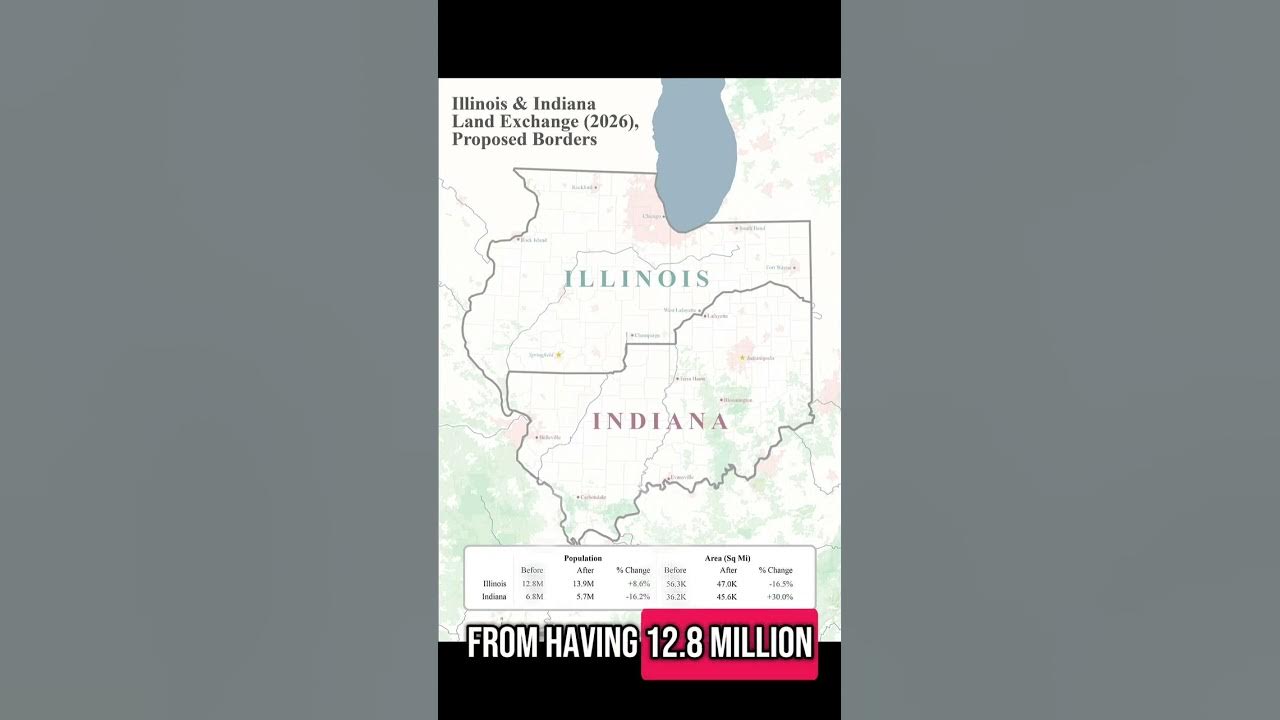 Let’s discuss the Illinois & Indiana Land Exchange plan. YouTube