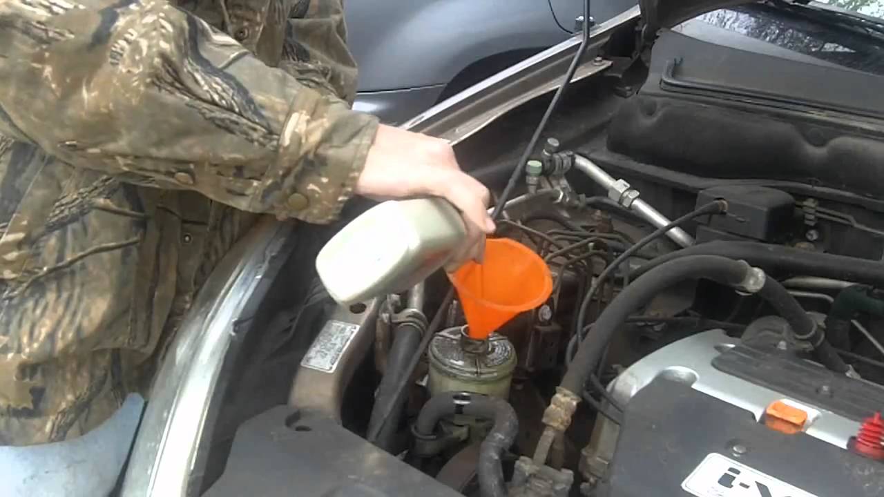 How To Change Honda Crv Power Steering Fluid - Honda HRV