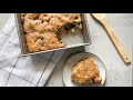 Old-Fashioned Blueberry Buckle Recipe