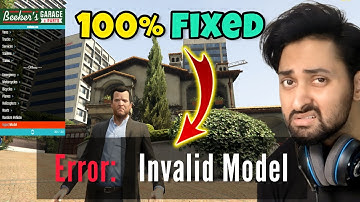 HOW TO FIX INVALID MODEL ERROR IN GTA 5 | ERROR: INVALID MODEL | GTA 5 Mods 2023 | Hindi/Urdu