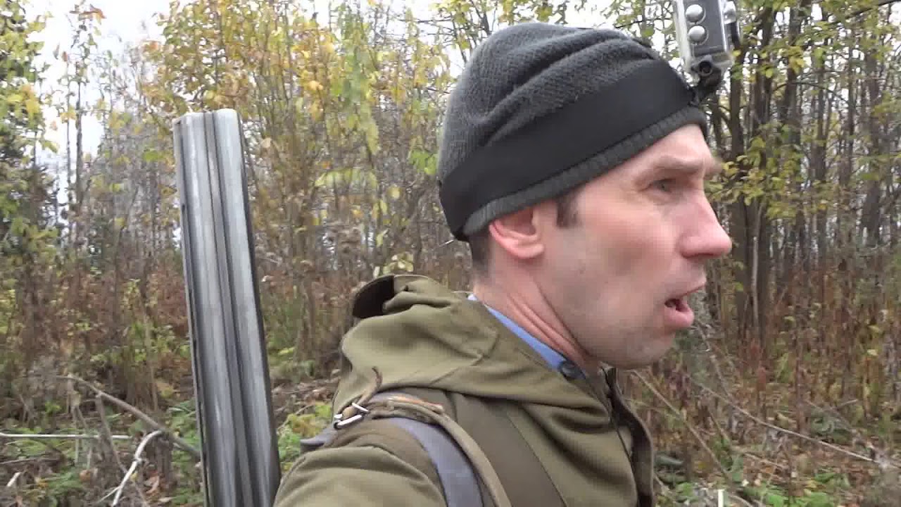 Октябрь. Моя охота на рябчика. Сибирь. Тайга.