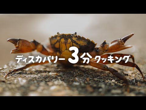 ディスカバリー3分クッキング | ノコギリガザミの炙り (ディスカバリーチャンネル)