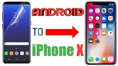 How to Turn Your Android into iPhone X | iPhone X style on Android