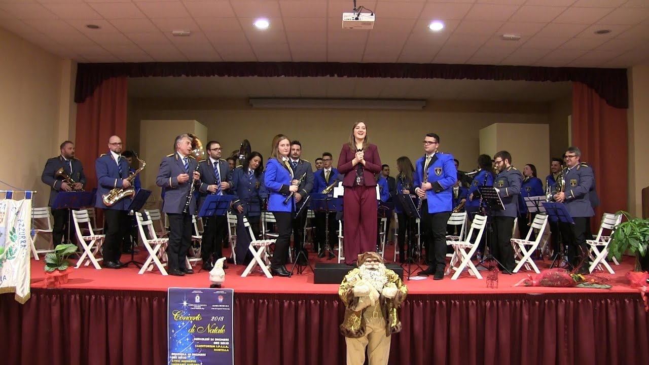 Concerto di Natale 2018 Complesso Bandistico Azzurra Ischitella e Banda Musicale di Cagnano Varano